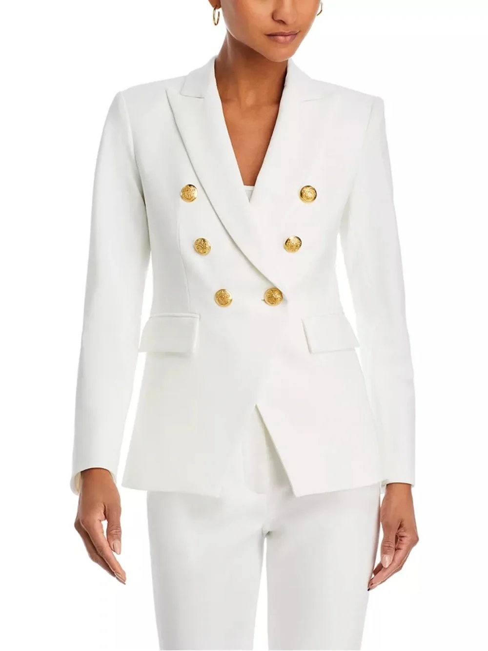 Veronica Beard - Miller Dickey Jacket Off-White & Gold- in size 6 - Picture 2 of 12